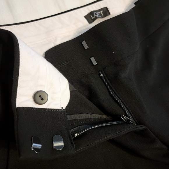 Black straight leg trouser - Picture 3 of 5